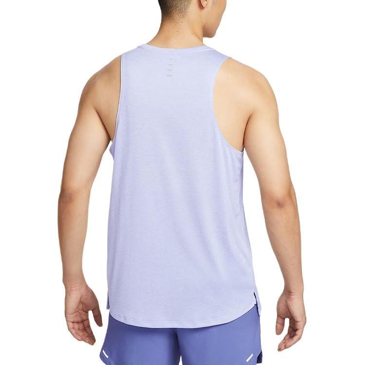 Nike Tank Tops Men's Purple Crew Neck Moderate Racerback HV5211-057