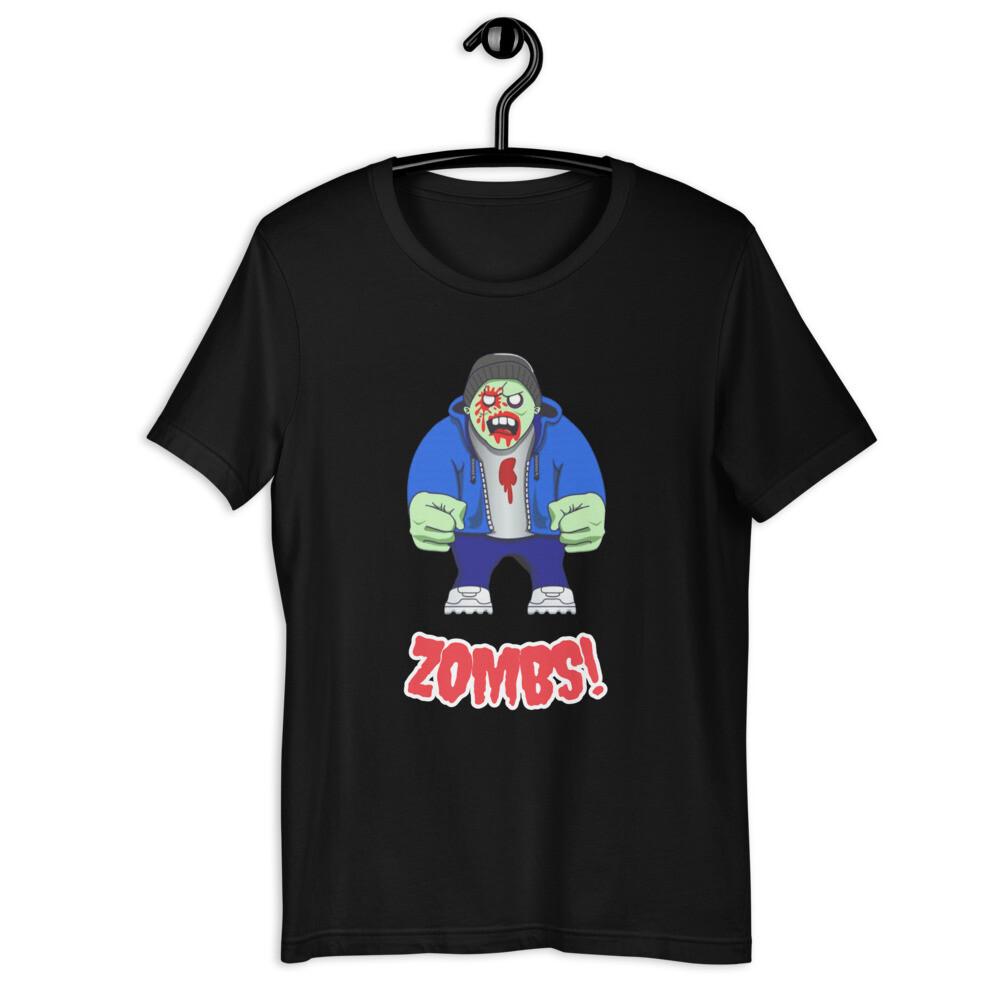 Zombs! Zombie Halloween Unisex t-shirt S разноцветный