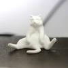 Ozdoba Leniwy Gruby Kot Drukowanie 3D Realistyczny Design Figurka Kota PLA Realistyczna Statuetka Zwierzęca Dekoracja Kotka