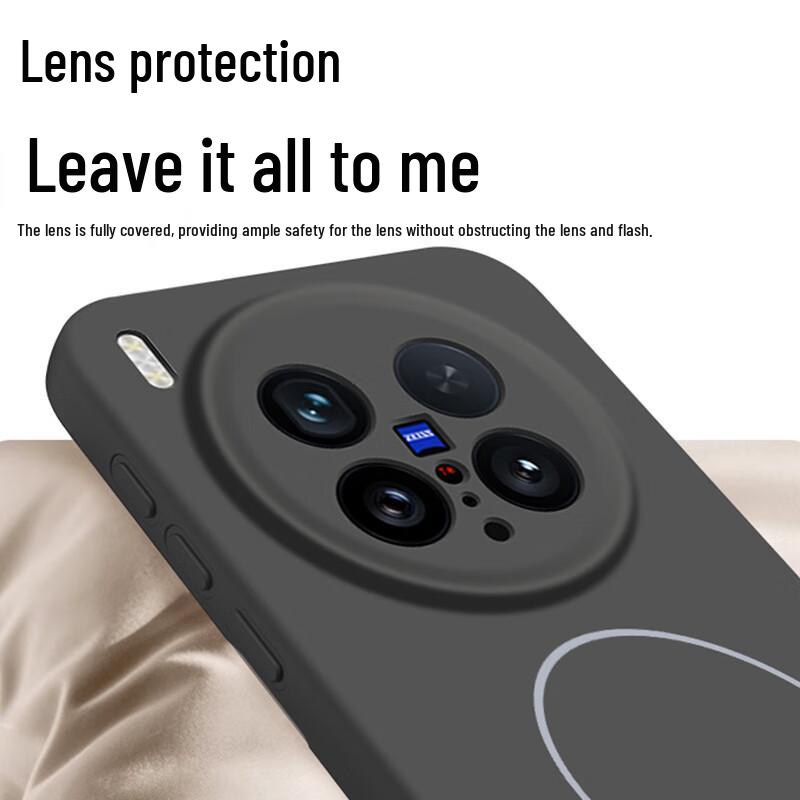 NEYAA Magnetic Liquid Silicone Phone Case for Vivo X-Series