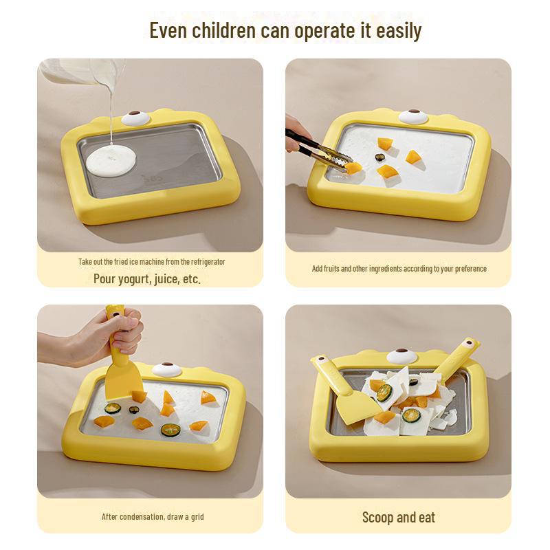 Máquina Caseira de Iogurte de Frutas e Sorvete – Portátil, Não Precisa de Tomada