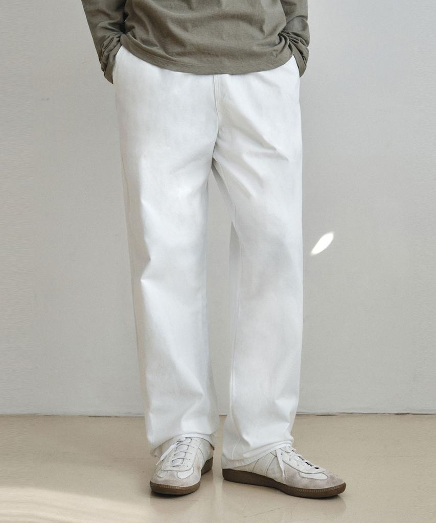 Wednesday Oasis Semi-Wide Chino Pants_6 Colors