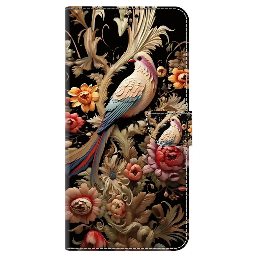 For Samsung Galaxy A25 5G (Global) (161.0 x 76.5 x 8.3mm) Case Wallet Scratch-resistant Phone Stand Cover