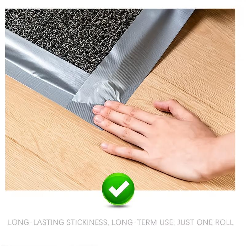 1pc - 5cm X 50m Waterproof Heavy-Duty Industrial Adhesive, Suitable for Carpet Binding, Floor Repair and Tying. Easy To Tear, Oil and Heat Resistant