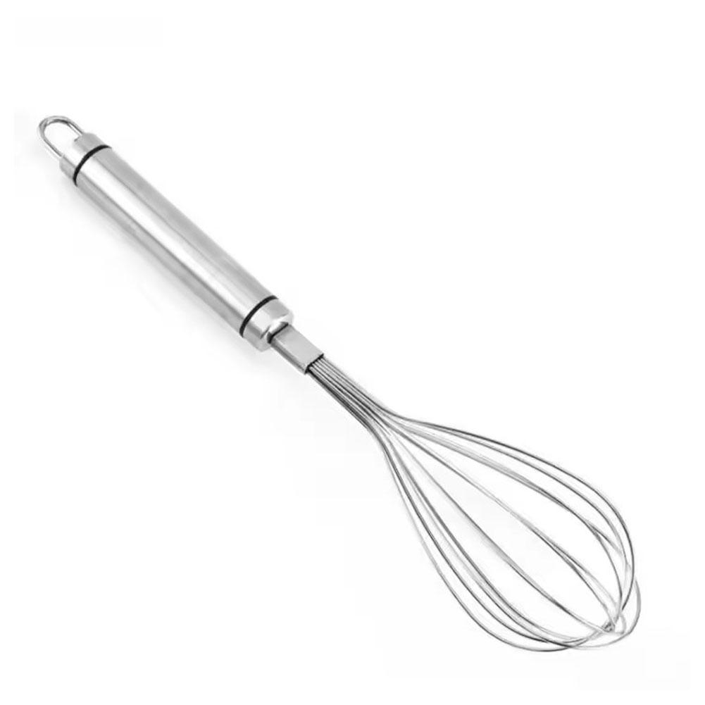 

Усовершенствованный ручной венчик для яиц из нержавеющей стали с 6-ю проволоками и миксером для кухни 11, подходящий для выпечки C5A1 A-1pcs