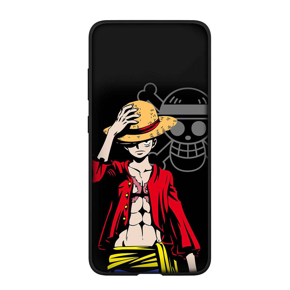 For Samsung Galaxy S25 S24 S23 S22 Ultra FE Plus A37 A57 A56 A55 A06 A16 A15 A36 A26 A35 A05 A25 A54 A34 Phone Case Anime One Piece Luffy Tony Chopper