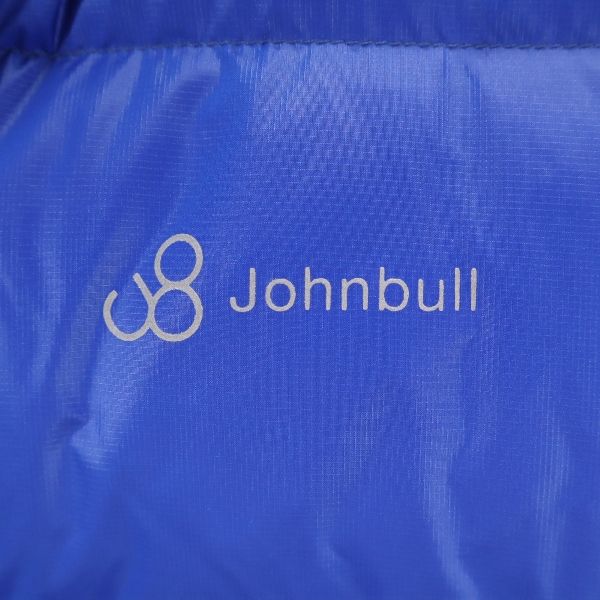 unused Johnbull Denier Nylon Loom Down vest M Blue PERMAWARM Men's Used