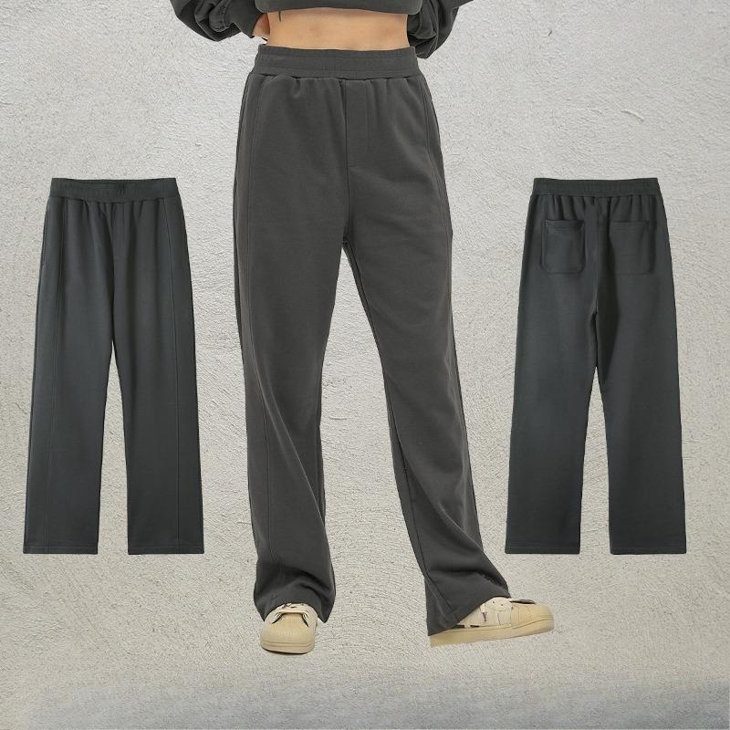 EastRogue New Streetwear Brand SMIROON Loose Fit Wide-leg Pants with Drawstring Casual Straight-leg Trousers
