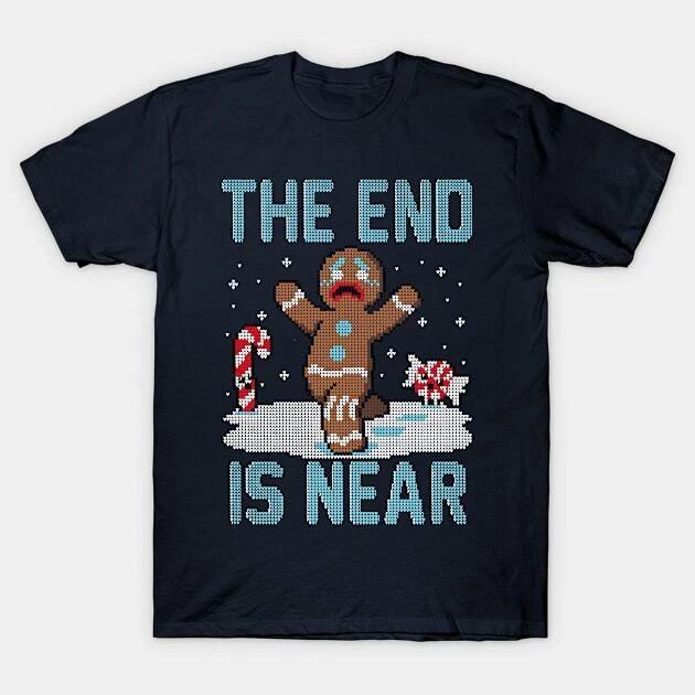 Christmas is near! - Ugly Christmas Sweater Made in Australia T-Shirt S