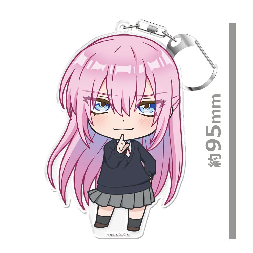 Not Just a TV Anime Puni Keychain Handsome "Shikimori's Cutie" Colle! (with Stand) Shikimori-san Ver.