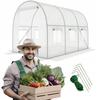 Foil Tunnel 6M² Garden Greenhouse 3X2M Uv-4