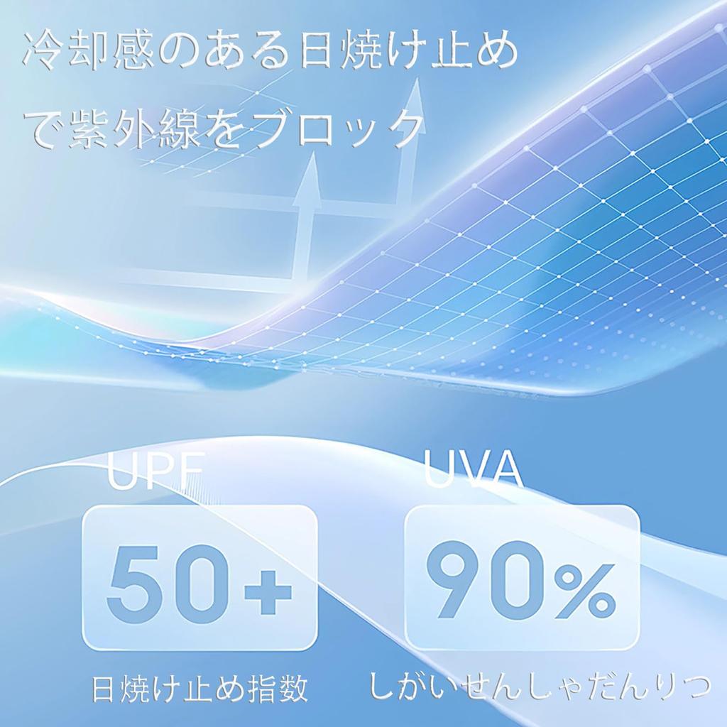 [Bornoon] UV Cutting Mask, Face Cover, Cool Feeling, Eye Corner