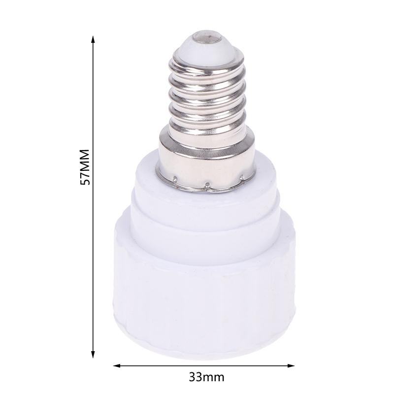 1/5Pcs Led Light Lamp Holder Converter E14 To Gu10 Ceramic Base Screw Bulb Socket Adapter Led Saving Light Halogen Lamp Base