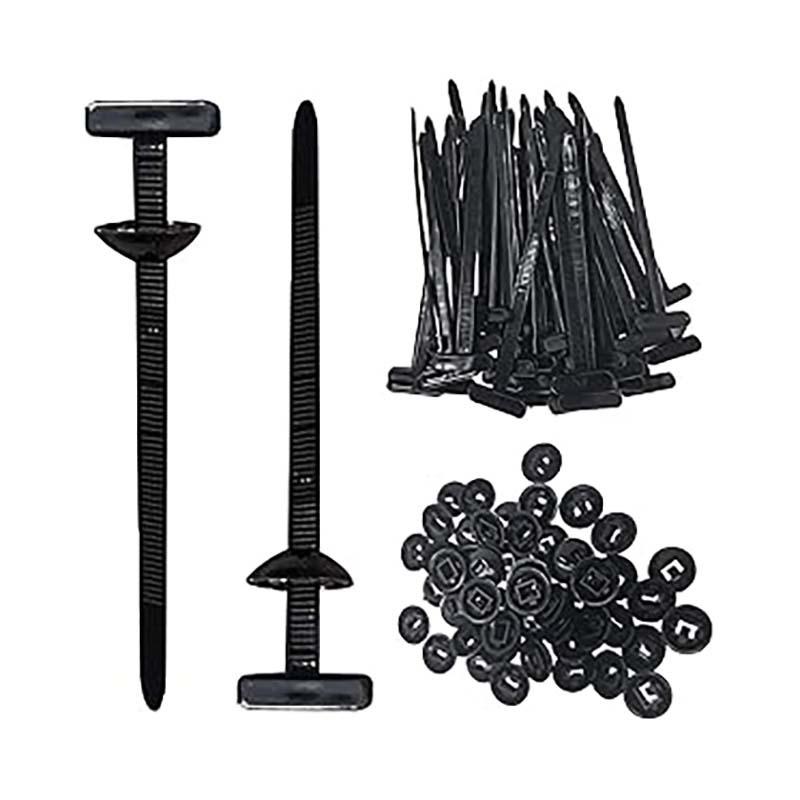 Nylon Universal Cable Tie Buckle Heavy Duty Self-Locking Nylon Zip Ties Holder Multipurpose Plastic Cable Ties Tool