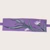 Chinese Mamianqun Hanfu Clothing Waistband with Embroidery Wide Tie Belt with Orchid Flower Pattern for Mamianqun
