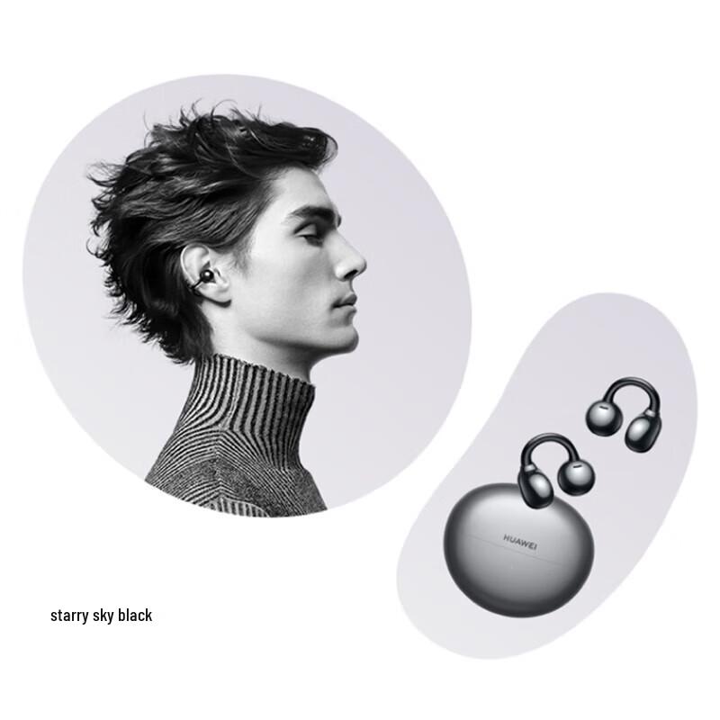 Huawei FreeClip Open-Fit Wireless Ear-Clip Earbuds