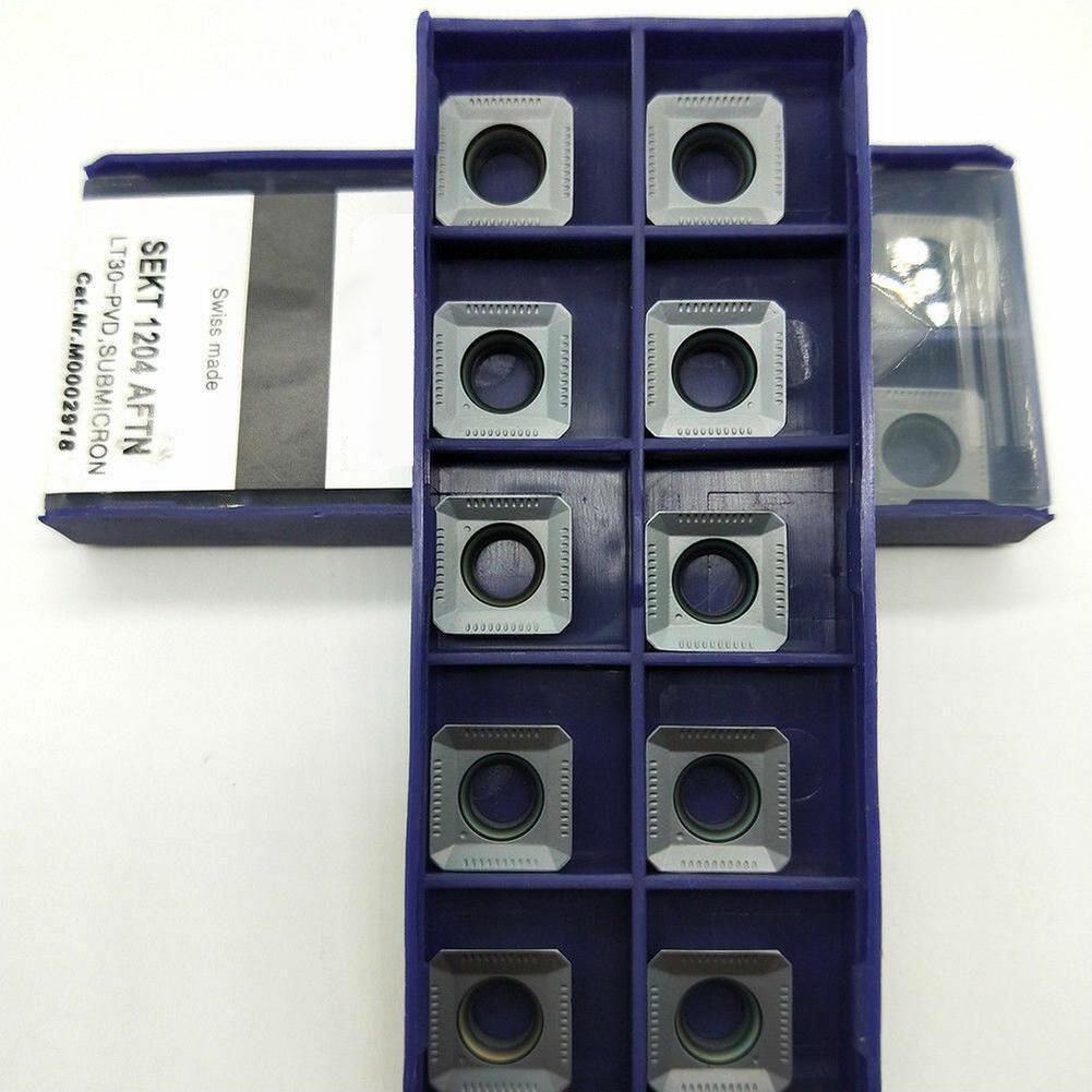 

10pcs SEKT1204AFTN Insert Carbide Inserts For Steel