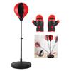 Kids Punching Bag Stable Stand Stress Relieve Improve Coordination Boxing Bag Toy with Gloves L