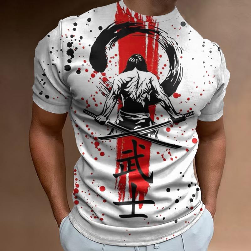 German Flag Print T Shirt For Men Fashion National Emblem Pattern Oversized T-shirts Casual O-neck Short Sleeve Tops Summer Tees