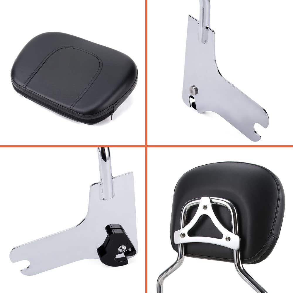 Small Door Bag - Quick Release Motorcycle Backrest for Harley Electra Glide/Road King (1997-2008)