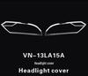 Volkswagen Lavida (2013-2015) Headlight and Taillight Covers with Rear Fog Light Cover and Sticker.