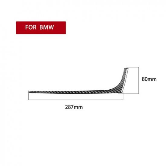 Interior Dashboard Cover Carbon Fiber Sticker For BMW X3 F25 X4 F26 2011-2016