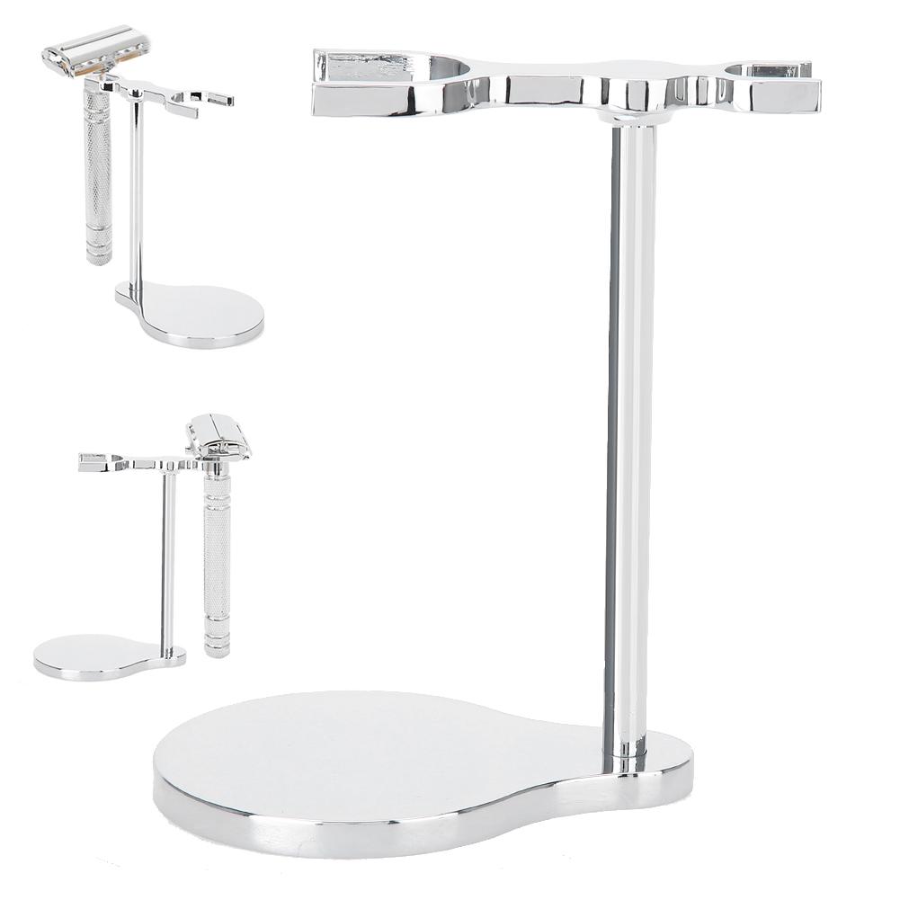

Men Shaving Brush Stand Razor Holder for Salon Home Travel Use