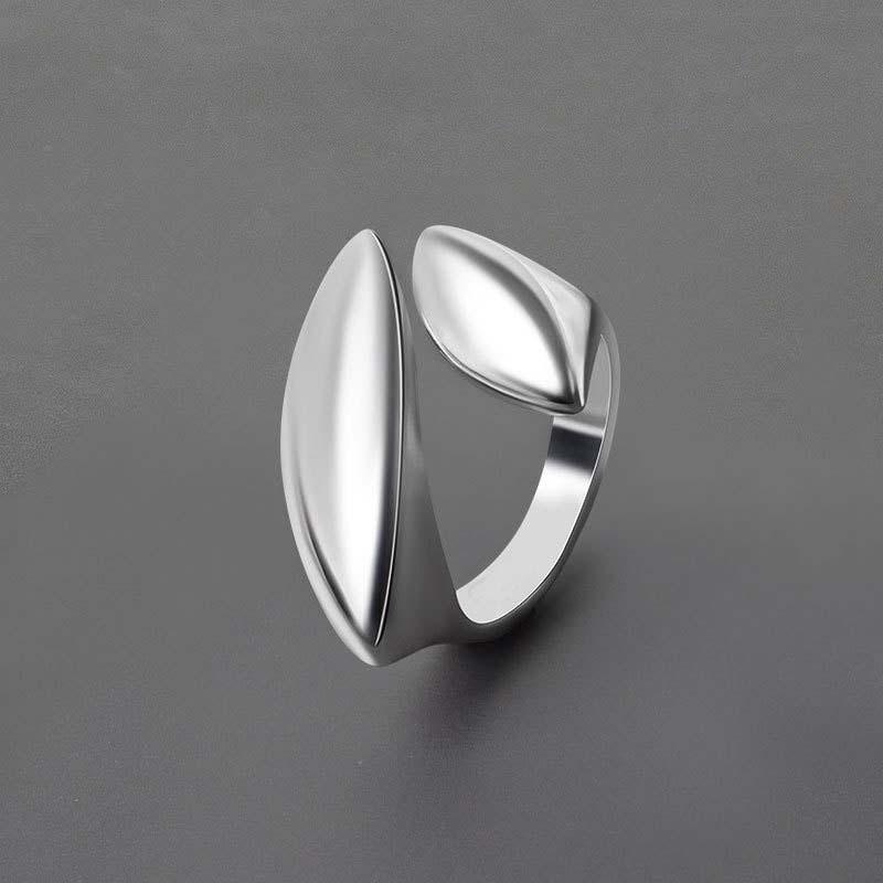 Fashionable Ring For Women, Geometric Shaped High-end Opening Ring