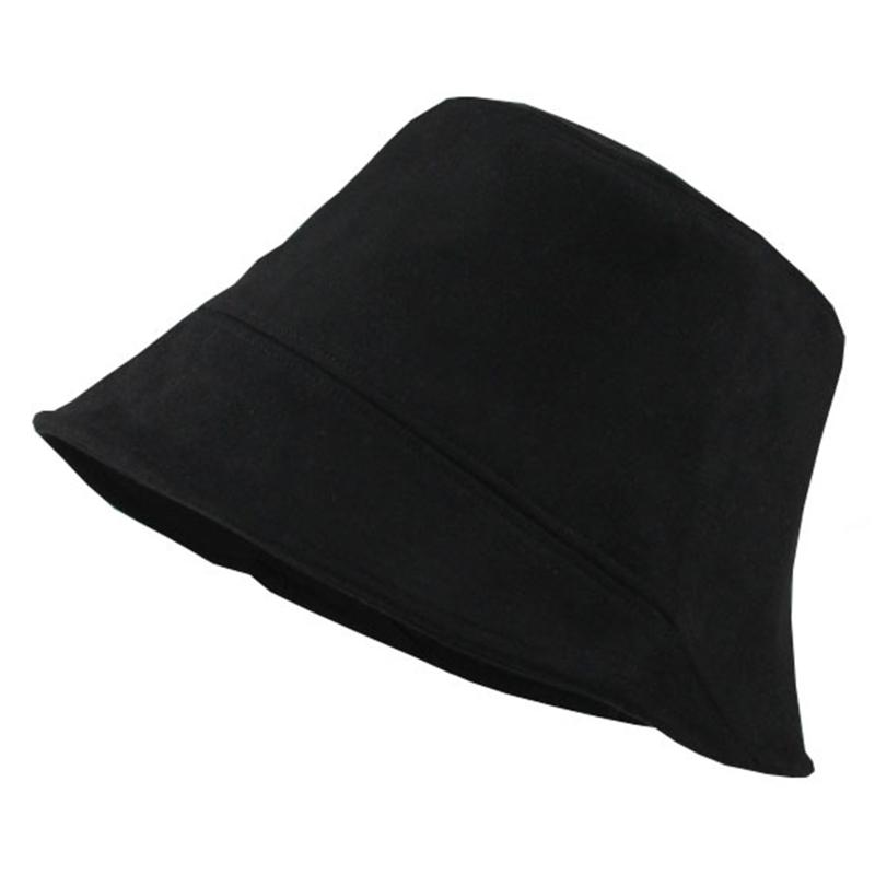 All-match Retro Suede Basin Hat Fashion Fisherman Hat Windproof Bucket Hat for Fall Winter Daily Wear Morning Workout