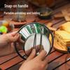 Portable 300ML Stainless Steel Folding Cup/Bowl for Outdoor Camping and BBQs