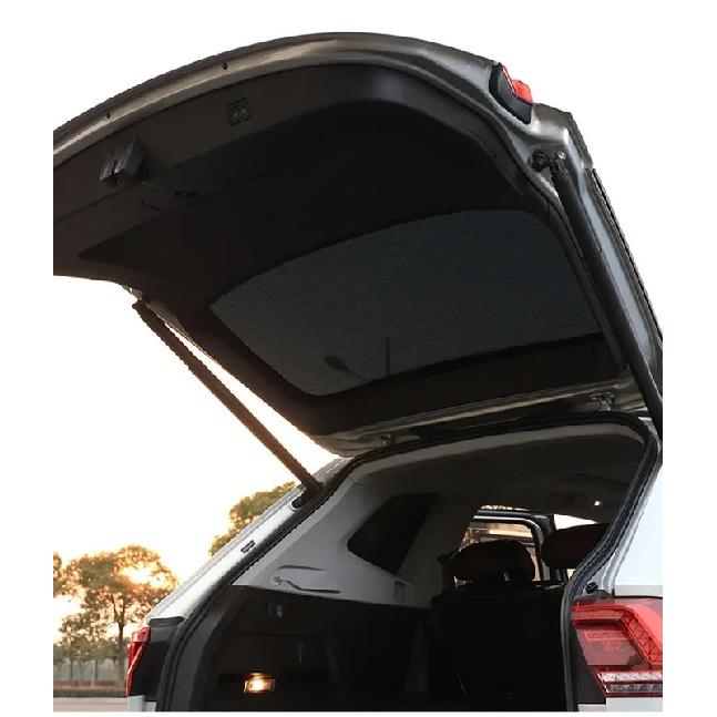 Custom Car Window Sunshade For Volkswagen Tiguan 1st Gen MK1 2007 - 2016 VW Magnetic Curtain Mesh Front Windshield Frame Curtain