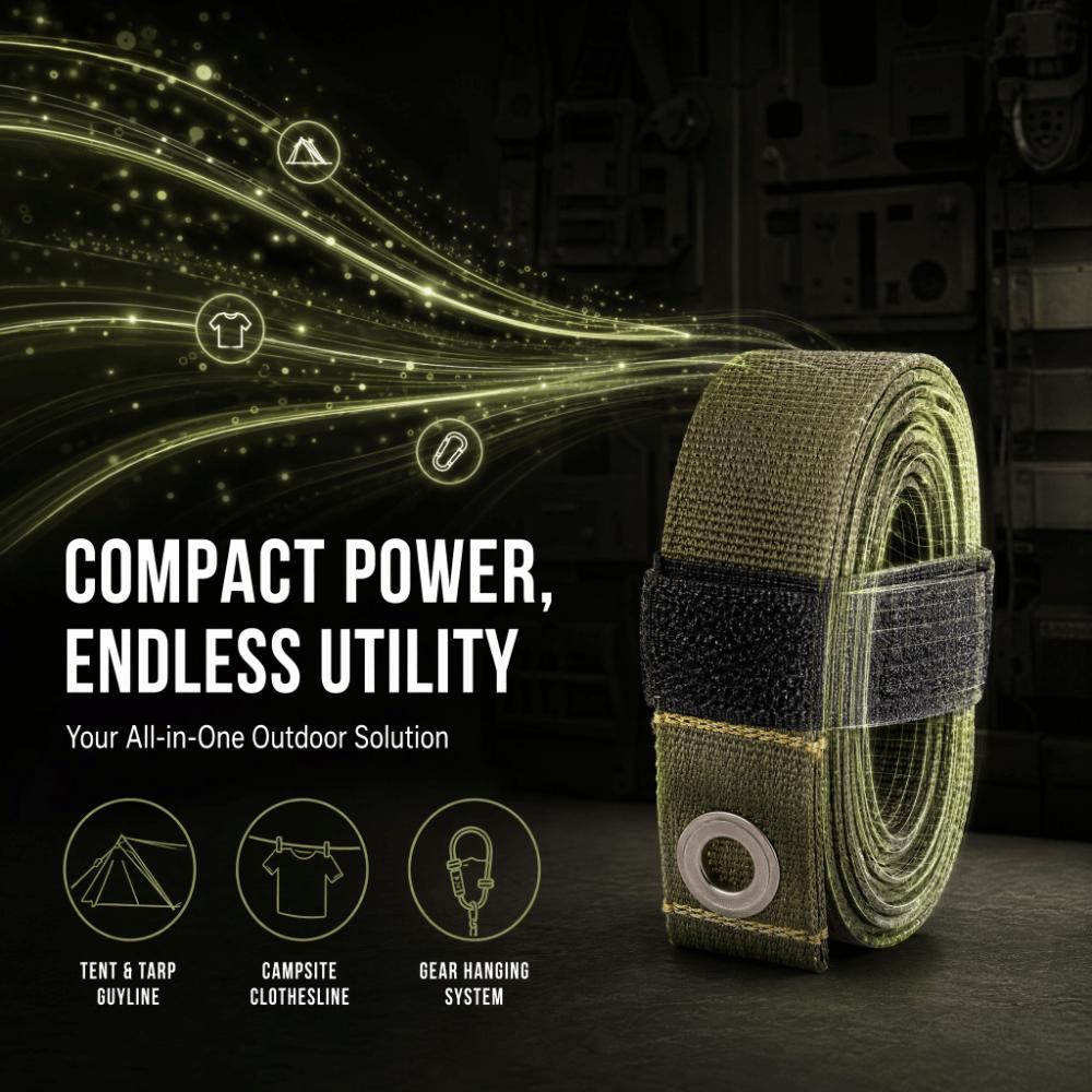 High Strength Wind Rope Nylon Laundry Hanging Rope Durable Camping Rope  Laundry Use