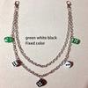Transparent Acrylic Dice Dice Pendant Pendant Waist Chain Versatile Trouser Chain