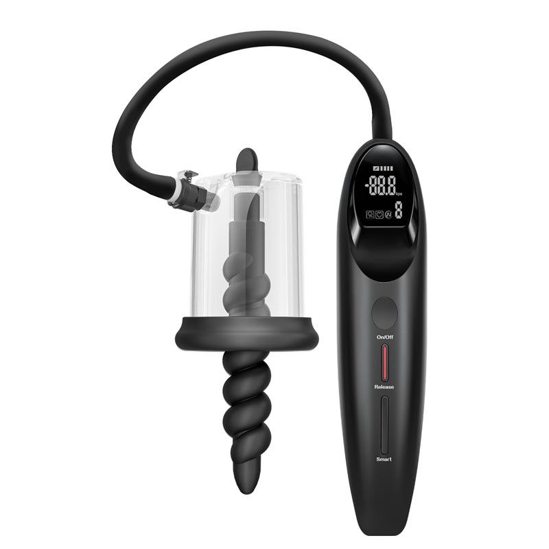 Men's Electric Prostate Massager with Suction Silicone Butt Plug