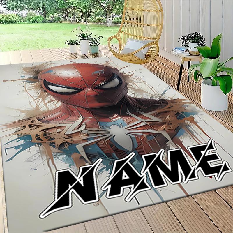 Custom Name Panther Power Symbolism Carpet Rug Customizable Soft Washable Anti-Slip Home Living Room Sofa Mats Personalized Rug. 090912