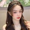 Women Synthetic Wig Twist Braided Hair Bands Fashion Braids Hair Accessories Women Bohemian Nature Headband Stretch for Party