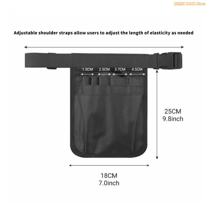 K1AE Adjustable Nurse Carrying Bag Secure Design for Nursing Tool