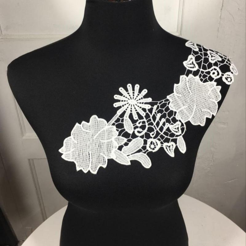 

Поддельный воротник женский вышитый воротник Поддельный воротник шарф, одежда, одежда, аксессуары для груди