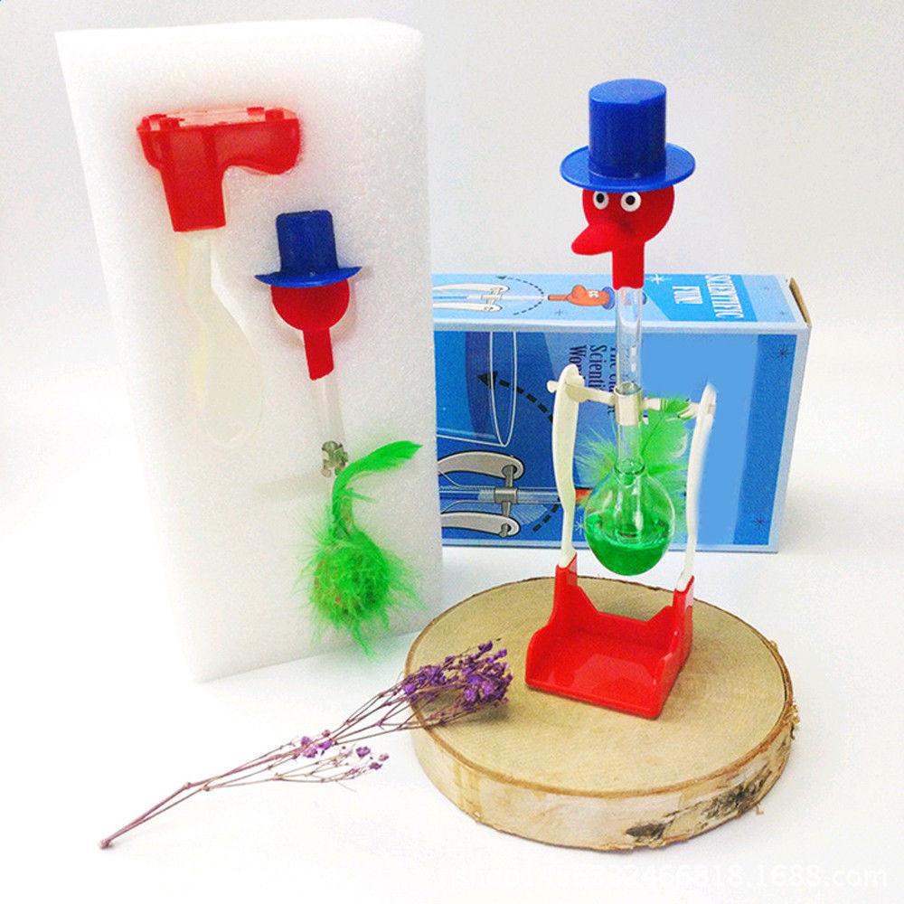 Captivating Novelty Retro Glass Happy Drinking Bird Bobbing Dippy Einstein Duck Ideal For Educational Playtime Fun