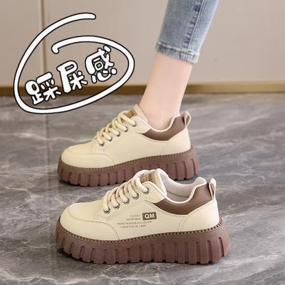 Thick Baseplate Shoes Spring New Shoes Small Size Putian Sports Shoes