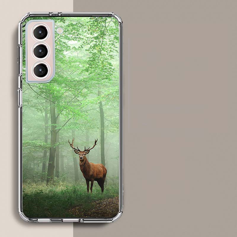Deer Hunting Camo Phone Case For Galaxy A14 A24 A34 A54 Samsung A02S A12 A22 A32 A42 A52 A72 A13 A33 A53 5G A03 A03S A23 A73 A20