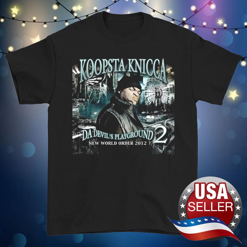 

Koopsta Knicca Rapper ALBUM black T-shirt Unisex All sizes Unisex T-Shirt XXXXL