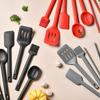 ZISIZ Silicone Cooking Slotted Spatula Set