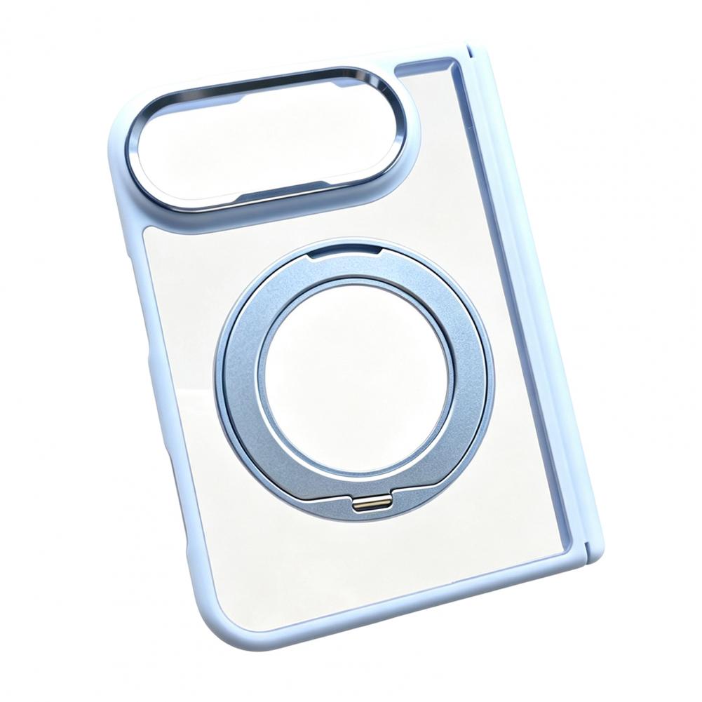 Clear Protective Case for IPhoneDuo 2026 Phone Protector with 360 Degree Rotatable Kickstand Anti-yellowing Phone Cover
