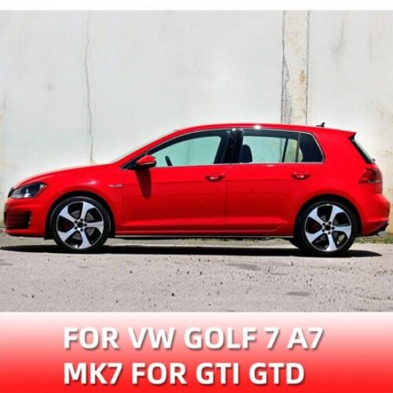 Shift Knob Gaiter Boot Car Gear Shift Knob Stick 5 Speed For VW Golf7 A7 MK7 GTI