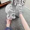 Evropské populární univerzální prodyšné dad shoes dámské 2025 jaro a léto nové malé na platformě zvyšující výšku neformální sportovní boty