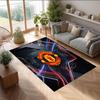 Tappeto in Flanella Stampato Manchester United Antiscivolo Morbido Poliestere Tappeto per Pavimento Tappetino Decorativo per Interni per Camera da Letto Soggiorno Divano