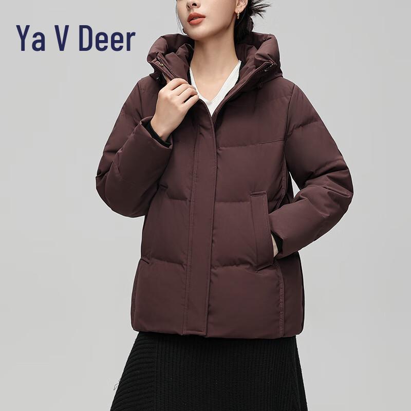 

Ya Lu RS Women s Loose Hooded Winter Down Jacket 185