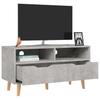 Vidaxl Szafka Pod Tv, Szarość Betonu, 90X40X48,5 Cm