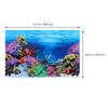 3D Landscape Double Sided Fish Tank Background Poster Aquarium Thick Film Decor Underwater Wallpaper Backdrop Thickened Printed